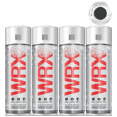 4X WRX Matt Black Spray Paint 400ml Spray Paint